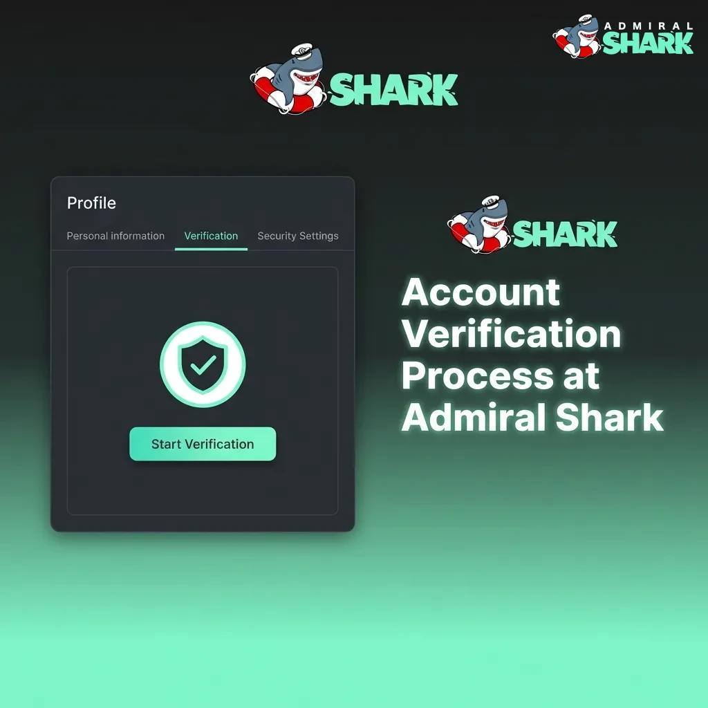 Admiral Shark account verification: upload ID and address proof for secure withdrawals within 24 hours of approval.